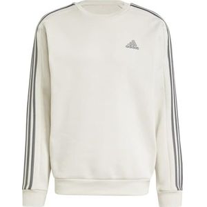 adidas Heren Essentials Fleece 3-Stripes Sweatshirt, alumina, L