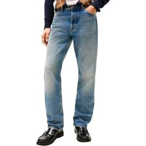 Tommy Hilfiger Mannen Regular Straight Dover Tye Blauw MW0MW42806 Straight, Denim, 28W/28L, Denim (Tye Blue), 28W x 28L