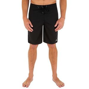 Hurley Phantom One and Only boardshorts voor heren, Zwart/Wit, 164