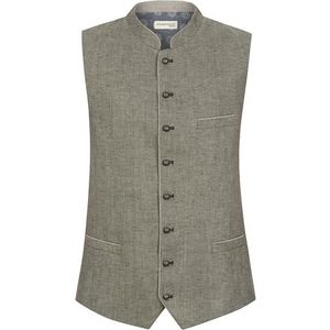 STOCKERPOINT Klederdracht gilet 'Lucio'  olijfgroen