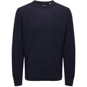ONLY & SONS Gebreide trui voor heren, navy blazer, L