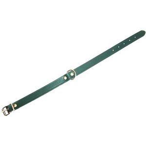 Heim 6000664 leren halsband, 22 mm breed, 55 cm lang, groen