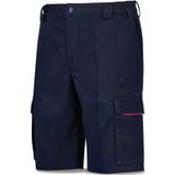 BigBuy Fashion - Korte Broek - Marineblauw - Stretch