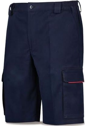 BigBuy Fashion - Korte Broek - Marineblauw - Stretch