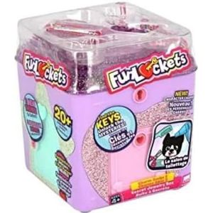 Funlockets geheime doos met 3D-bedels (willekeurig model), speelgoed voor meisjes, Escape Game, verrassingen, sieraden, roze, 4 jaar