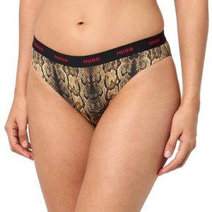 HUGO Dames Print Brief, Bright Red621, M