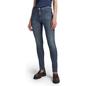 G-STAR RAW Dames 3301 Skinny Slit Jeans, Blauw (verharde blauwe D106-d135), 27W x 30L