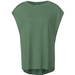 Street One Poncho voor dames, Novel Green, M