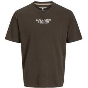 Jack & Jones - JPRBLUARCHIE - T-shirt - Olijfgroen/Wit