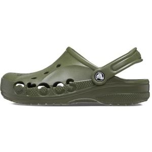 Crocs Baya, Unisex klomp, groen (legergroen), M9| W10 UK (43/44 EU), Groen Leger Groen, 9 UK Men/ 10 UK Women