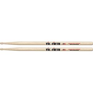 Vic Firth American Custom Series Drumsticks - Swinger - SD10 - Maple - Wood Tip, Natural