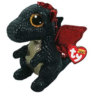 Ty Ty36457 Beanie Buddy - Draak Grindal - 24 CM,Meerkleurig