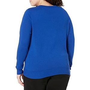 Amazon Essentials Women's Lichtgewicht vest met ronde hals (verkrijgbaar in grote maten), Helderblauw, XXL