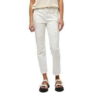 DESIRES Dames Lucky Destroy Stone Jeans, Gardenia, 31W (Regular)