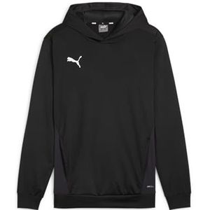 PUMA - TeamGoal - Sportsweatshirt - Donkerlila - Met Capuchon
