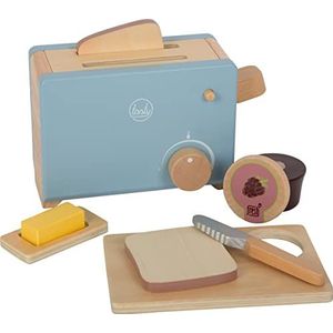 Small foot - Houten broodrooster set ''Tasty'' - Houten speelgoed vanaf 3 jaar