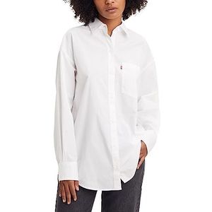 Levi's - Oversized T-shirt - Rood - Katoen