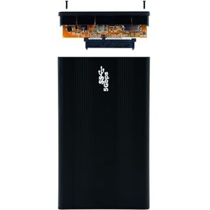 Het TQE-2524B 2,5-inch model is ontworpen voor SATA harde schijven tot 9,5 mm en beschikt over USB 3.0 voor snelle overdracht. Het elegante zwarte ontwerp is ideaal voor meer opslagruimte