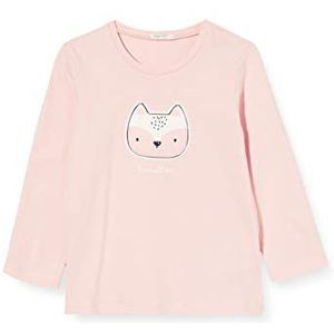United Colors of Benetton Lang shirt voor kinderen. - roze - 50