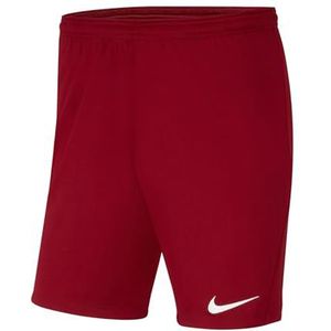Nike Heren Shorts M Nk Dry Park Iii Kort Nb K, Team Rood/(Wit), BV6855-677, XL