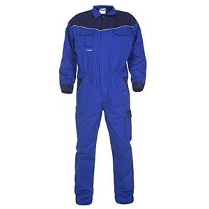 Hydrowear 041032 Piemont Image Line Overall, 65% Katoen/35% Polyester, 54 Size, Royal Blue/Navy