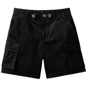 United Colors of Benetton Kinder- en jeugdshorts, Zwart, 140 cm