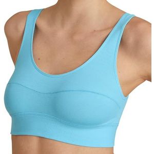 CALIDA Elastische beha voor dames, Blue Topaz, 32-34