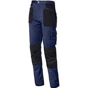 Stretchbroek blauw/zwart 8730 T-S