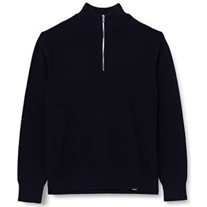 Seidensticker Trui met lange mouwen voor heren, donkerblauw, maat L, donkerblauw, L