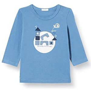 United Colors of Benetton T-shirt voor kinderen, blauw 37h, 12 Maanden