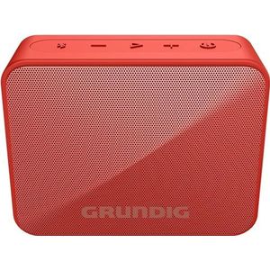 Grundig Solo+ Draadloze stereoluidspreker Rood 3,5 W