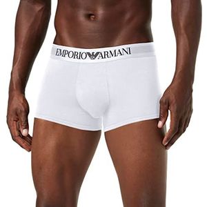 Emporio Armani retroshorts voor heren, wit, XXL