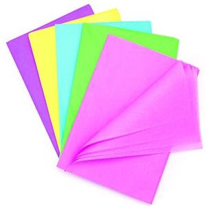 Baker Ross Pastel Tissue Paper Value Pack van 25) Perfect voor Kids Spring Themed Arts and Crafts