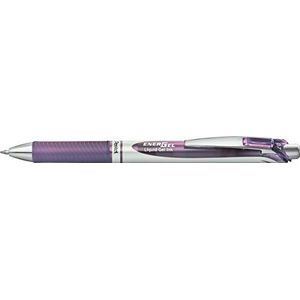 Pentel BL77-V3X EnerGel Gel rollerball met drukmechanisme, 0,7 mm kogeldiameter = 0,35 mm lijndikte, navulbaar, 1 stuk, lila