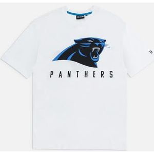 New Era NFL Games Slogan Oversized T-Shirt Carolina Panthers Wit