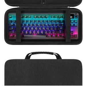 Linkidea Hard Travel Case Compatibel met TKL Tenkeyless Draadloos/Bedraad Toetsenbord, Computer 87 Toetsenbord Draagtas Beschermende Opbergdoos Tas