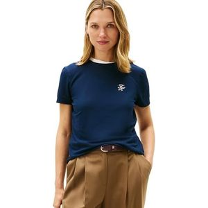 TOMMY HILFIGER Shirt  navy / rood / wit