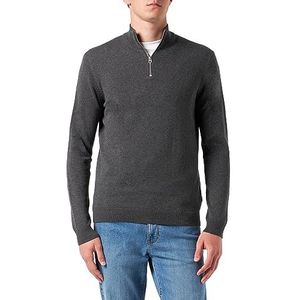 Onsalex 12 Half Zip Knit, dark grey melange, S