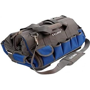 Gereedschapstas - Zwart - 600x300 Denier Stof - 10 Buitenzakken - 14 Binnenzakken