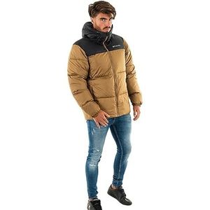 Columbia Puffect Hooded Jacket Jacket, bruin, M heren, Bruin, M