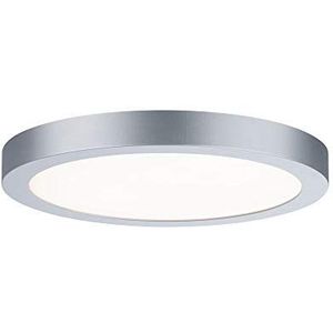 Paulmann 70983 LED-paneel Abia vierkant incl. 1x22 watt plafondlamp chroom mat lichtpaneel kunststof plafondlicht 2700 K