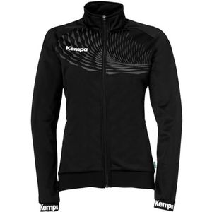 Kempa Wave 26 Poly Jacket Women Poly Jacket Women Dames Meisjes Sport Voetbal Trainingsjack Sweatshirt Jas Sweatjack