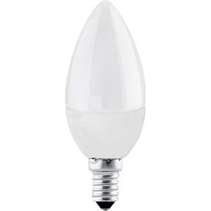 EGLO LED lamp E14, kaars gloeilamp 5 Watt (40w equivalent), 470 Lumen, lichtbron neutraal wit, 4000 Kelvin, C37, Ø 3,7 cm