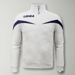 LEGEA Unisex Chaqueta Salvadora reddingsjas, wit blauw, 3XS, wit blauw, 3XS