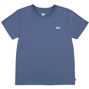Levi's Lvg Batwing Chest Hit Tee T-shirt voor babymeisjes, Vintage Indigo, 6-7 Jaren