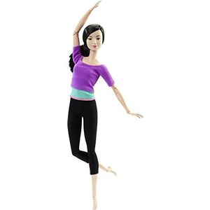 Barbie DHL84 - pop in sportoutfit met beweegbare gewrichten, speelgoed voor kinderen vanaf 3 jaar