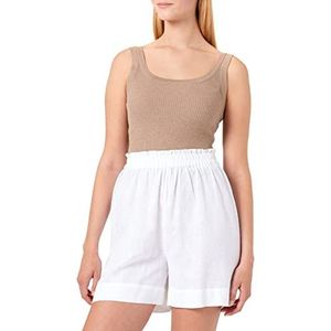 ONLY Onltokyo Hw Linen Blend PNT Noos Shorts voor dames, wit (bright white), S