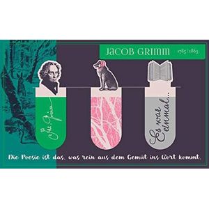 moses. Libri_x Jacob Grimm Literaire magnetische boekenlegger, set van 3, charmant geïllustreerd en perfect voor veellezers