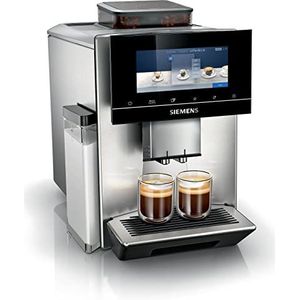 Siemens EQ900, volautomatische koffiezetapparaat met molen, baristaMode, eGrinder, beanIdent System, 6.8"" iSelect-display, Home Connect App, roestvrij staal, TQ905R03