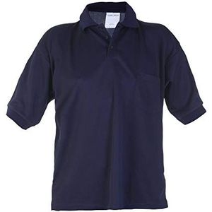 Hydrowear 040402NA Tilburg Thermo Line Polo Shirt, 100% Polyester, 2X-Large Mate, Navy